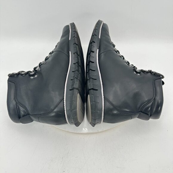 Cole Haan Zerogrand Hiker WRII Men Size 12M C26254 Black Leather Ankle Boot - Picture 6 of 11